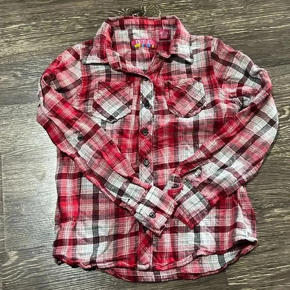 Girls size large flannel top - Picture 1 of 2